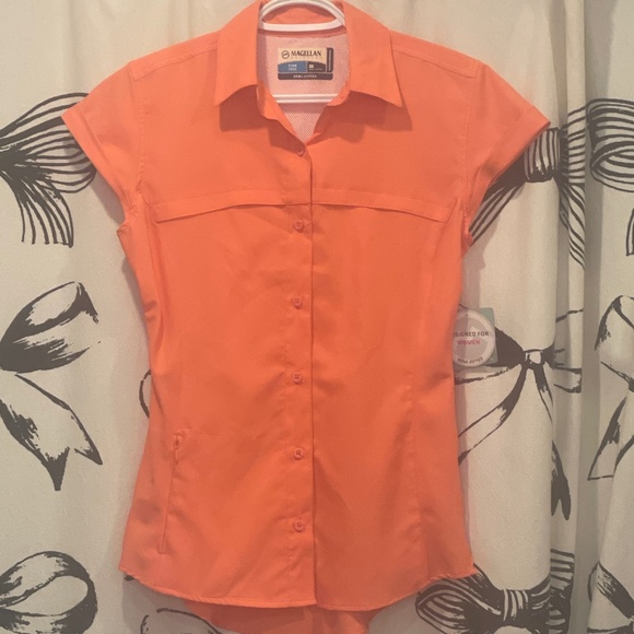 Magellan “Fish Gear” Outdoor Sport Blouse - Picture 1 of 4
